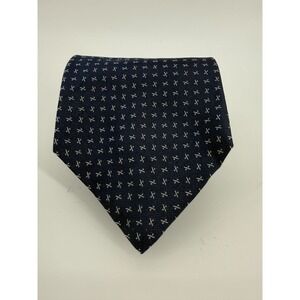 Lauren Ralph‎ Lauren Navy Men's Ties 100% Silk Made In The USA 52" Length Preppy
